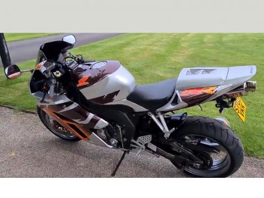 Buy 2006-2007 Silver Oange Honda CBR1000RR Motorcycle Fairings UK
