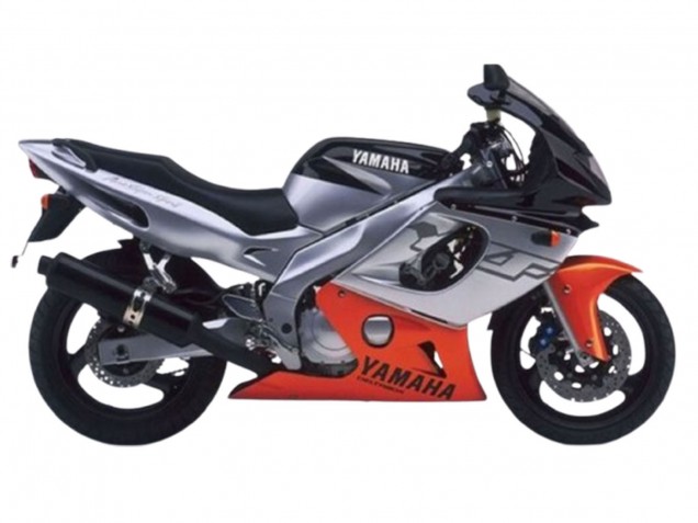 1996-2007 Grey Orange Black Yamaha YZF600R Thundercat Motorcycle Fairings UK