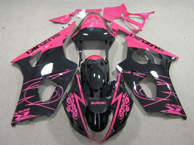 2003-2004 Pink Black Suzuki GSXR 1000 Motorcycle Fairings UK