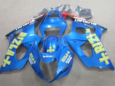 Buy 2003-2004 Blue Yellow Black Rizla Suzuki GSXR 1000 Motorcycle Fairings UK