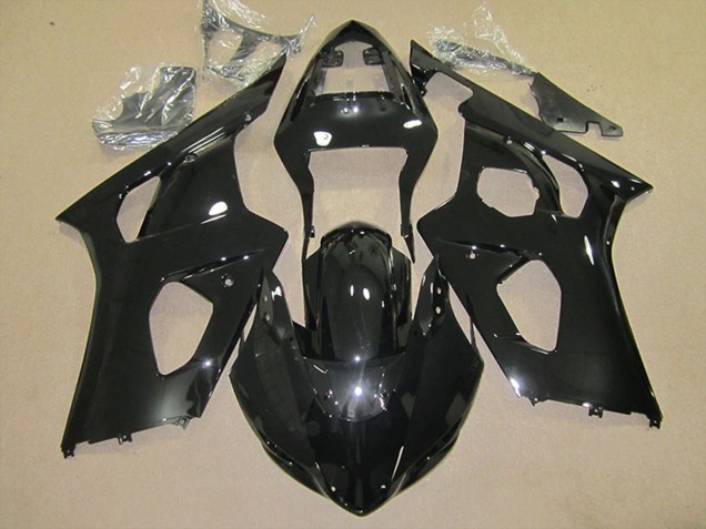 2003-2004 Glossy Black Suzuki GSXR 1000 Abs Motorcycle Fairings UK