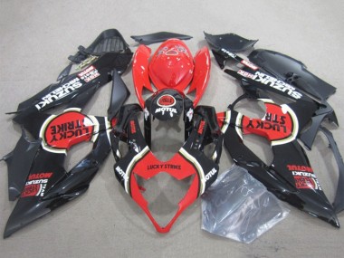 Buy 2005-2006 Black Red Lucky Strike Motul Suzuki GSXR 1000 Motorcycle Fairings UK