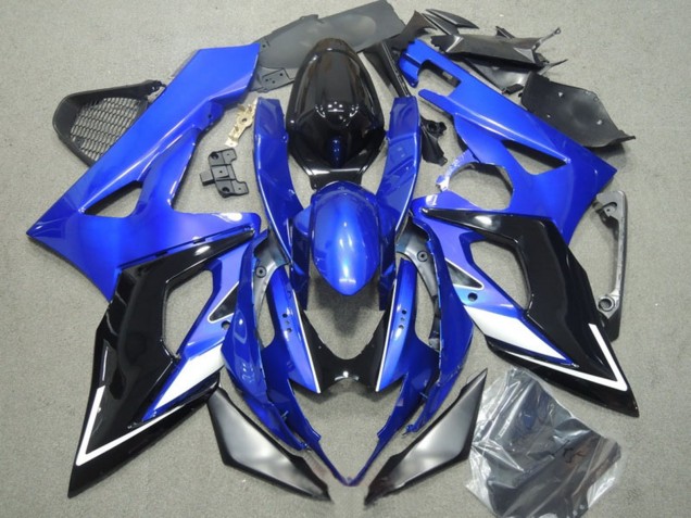 2005-2006 Blue White Silver Black Suzuki GSXR 1000 Motorcycle Fairings UK