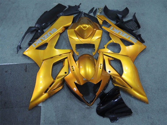 2005-2006 Gold Suzuki GSXR 1000 Motorcycle Fairings UK