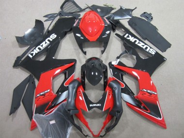 Buy 2005-2006 Black Red Suzuki GSXR 1000 Motorcycle Fairings UK