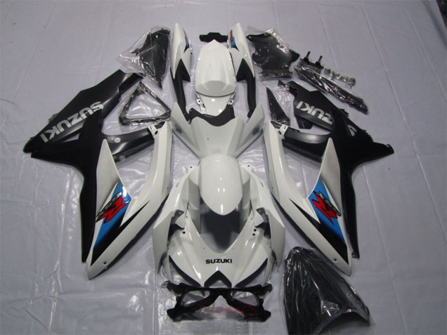 2007-2008 White Blue Black Red Suzuki GSXR 1000 Motorcycle Fairing Kits UK