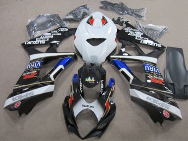 Buy 2007-2008 White Blue Red Black Suzuki GSXR 1000 Motorcycle Fairings UK