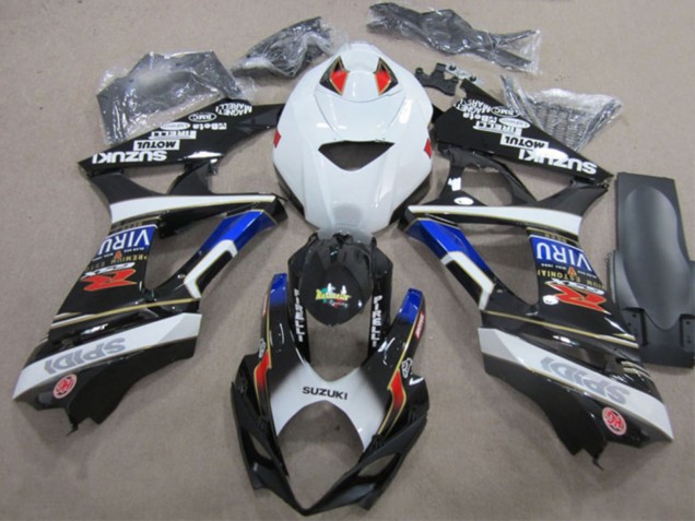 2007-2008 White Blue Red Black Suzuki GSXR 1000 Motorcycle Fairings UK