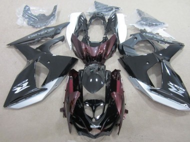Buy 2009-2016 Glossy Black Silver Suzuki GSXR 1000 Motorcycle Fairing UK