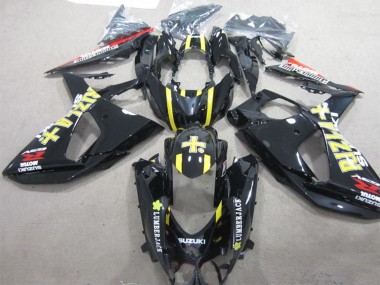 Buy 2009-2016 Glossy Black Yellow Rizla Lumber Jack Suzuki GSXR 1000 Motorcycle Fairings UK