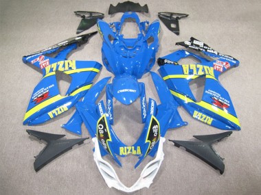 Buy 2009-2016 Blue Yellow Rizla Q8 Oils Suzuki GSXR 1000 Motorcycle Fairings UK