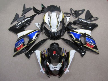 Buy 2009-2016 White Blue Black Dark Dog Suzuki GSXR 1000 Motorcycle Fairing UK