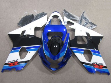 Buy 2004-2005 White Blue Black Red Suzuki GSXR 600 Motorcycle Fairings UK