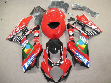 Buy 2004-2005 Red Blue Green Black JOMO Suzuki GSXR 600 Motorcycle Fairings UK