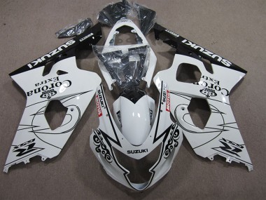 Buy 2004-2005 White Black Corona Extra Motul Suzuki GSXR 600 Motorcycle Fairings UK