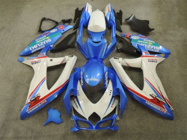 Buy 2008-2010 White Blue Red Green Suzuki GSXR 600 Motorcycle Fairings UK