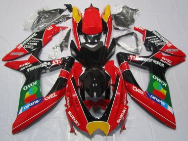 Buy 2008-2010 Red Orange Blue Green Black JOMO Suzuki GSXR 600 Motorcycle Fairings UK