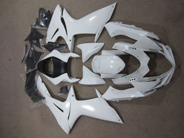 Buy 2011-2024 White Suzuki GSXR 600 Motorcycle Fairings UK
