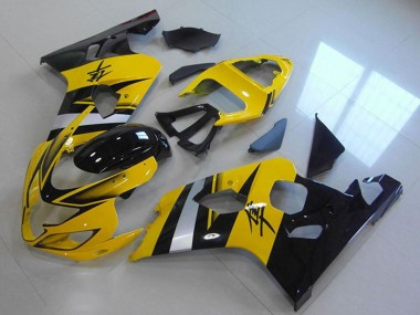 Buy 2004-2005 Yellow Silver Black Suzuki GSXR 750 Abs Motorcycle Fairings UK