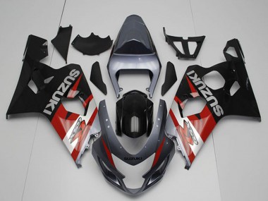 Buy 2004-2005 Silver Grey Red Black Suzuki GSXR 750 Motorcycle Fairings UK