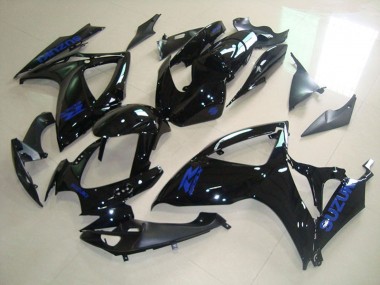 Buy 2006-2007 Glossy Black Blue Decal Suzuki GSXR 750 Motorcycle Fairings UK