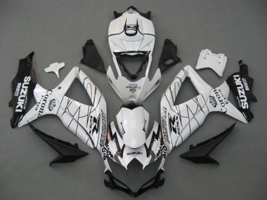 Buy 2008-2010 White Black Corona Extra Alstare Suzuki GSXR 750 Motorcycle Fairings UK