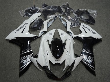 Buy 2011-2024 White Black Suzuki GSXR 750 Motorcycle Fairings UK
