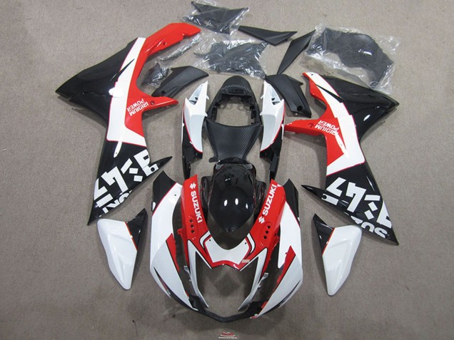 2011-2024 Black Red Suzuki GSXR 750 Motorcycle Fairings UK