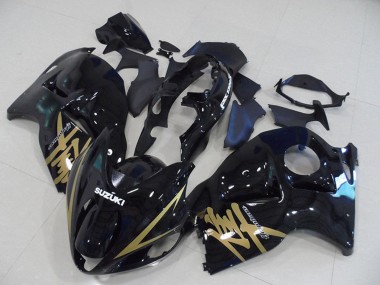 Buy 1996-2007 Glossy Black Gold Decal Suzuki GSXR 1300 Hayabusa Motorcycle Fairings UK