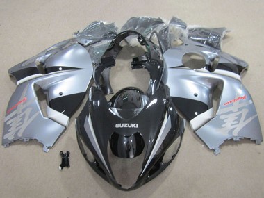 Buy 1996-2007 Matte Black Silver Suzuki GSXR 1300 Hayabusa Motorcycle Fairings UK