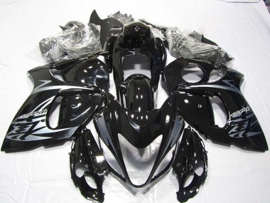 Buy 2008-2020 Glossy Black Silver Suzuki GSXR 1300 Hayabusa Motorcycle Fairings UK