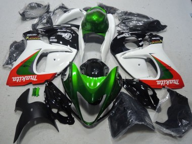 Buy 2008-2020 White Green Red Makita Suzuki GSXR 1300 Hayabusa Motorcycle Fairings UK