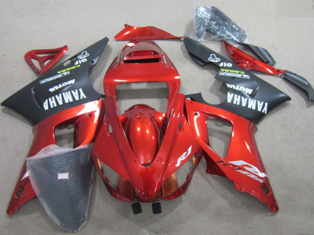 1998-1999 Red Black White Decal Yamaha YZF R1 Motorcycle Fairings UK