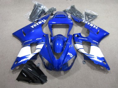 Buy 1998-1999 Blue White with Decal Yamaha YZF R1 Motorcycle Fairings UK