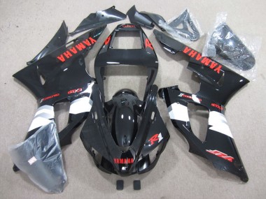 Buy 2009-2011 Glossy Black White Red Yamaha YZF R1 Motorcycle Fairings UK