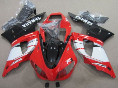 Buy 2009-2011 Red White Black Yamaha YZF R1 Motorcycle Fairings UK