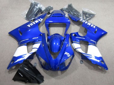 Buy 2009-2011 Blue White Yamaha YZF R1 Motorcycle Fairing UK