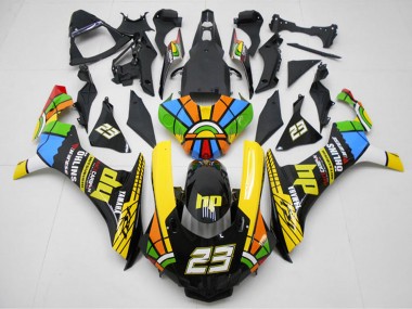 Buy 2015-2019 Yellow Red Blue Green HP Color Wheel 23 Yamaha YZF R1 Motorcycle Fairings UK