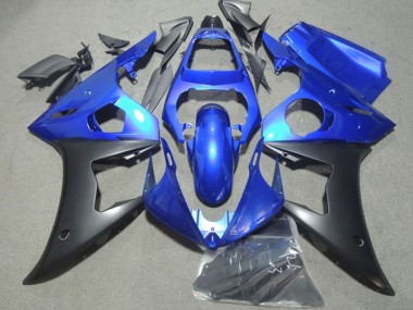 Buy 2003-2004 Blue Matte Black Yamaha YZF R6 Motorcycle Fairing UK