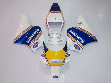 Buy 1994-1996 Yellow White Blue Honda NSR250 MC28 P4 Replacement Motorcycle Fairings UK