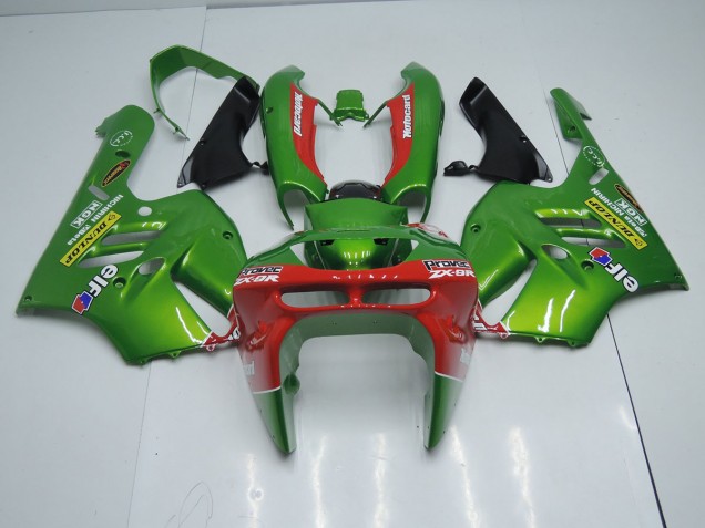 Buy 1994-1997 Green Red Kawasaki ZX9R Motorbike Fairing Kits UK Buy 1994-1997 Green Red Kawasaki ZX9R Motorbike Fairing Kits UK