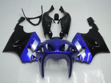 Buy 1996-2003 Blue and Black Kawasaki ZX7R Replacement Fairings UK