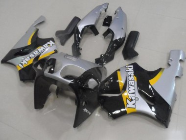Buy 1996-2003 Silver and Black Kawasaki ZX7R Motorcylce Fairings UK