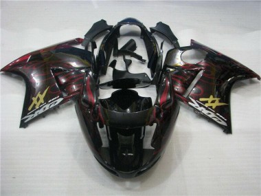 Buy 1996-2007 Red Flame Honda CBR1100XX Motor Fairings UK