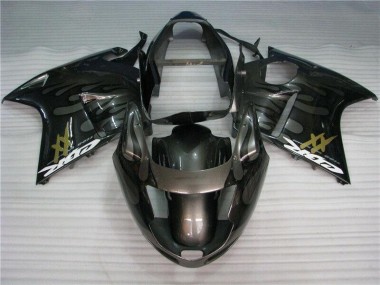 Buy 1996-2007 Black Honda CBR1100XX Motorcycle Fairings Kit UK