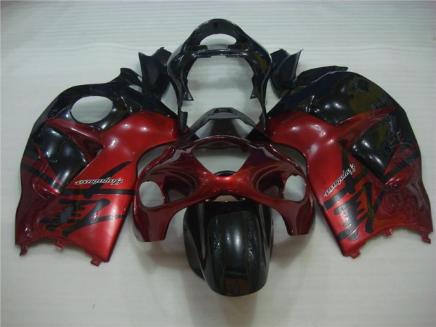 Buy 1996-2007 Red Black Suzuki GSXR 1300 Hayabusa Motorcycle Fairing Kit UK Buy 1996-2007 Red Black Suzuki GSXR 1300 Hayabusa Motorcycle Fairing Kit UK