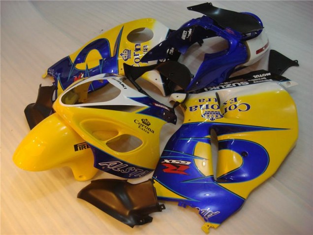 Buy 1996-2007 Ellow Blue Suzuki GSXR 1300 Hayabusa Bike Fairings UK Buy 1996-2007 Ellow Blue Suzuki GSXR 1300 Hayabusa Bike Fairings UK