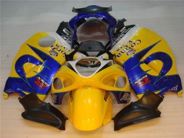 Buy 1996-2007 Ellow Blue Suzuki GSXR 1300 Hayabusa Bike Fairings UK