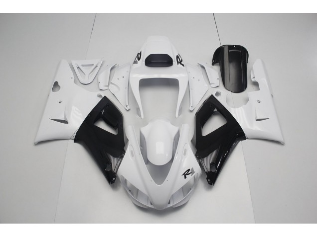 Buy 1998-1999 Pearl White Black Yamaha YZF R1 Bike Fairings UK Buy 1998-1999 Pearl White Black Yamaha YZF R1 Bike Fairings UK
