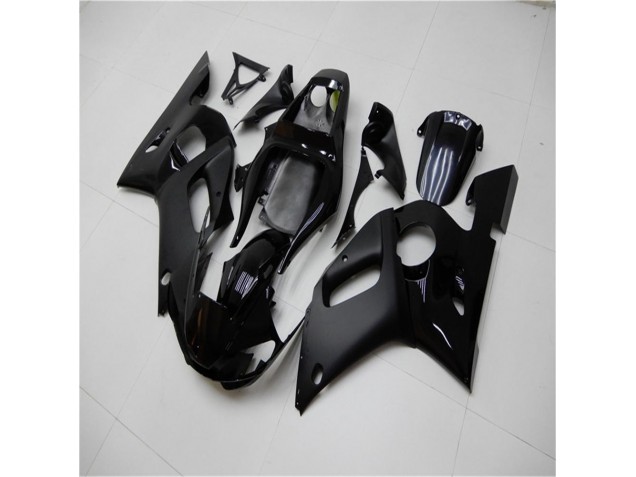 Buy 1998-2002 Glossy Matte Black Yamaha YZF R6 Moto Fairings UK